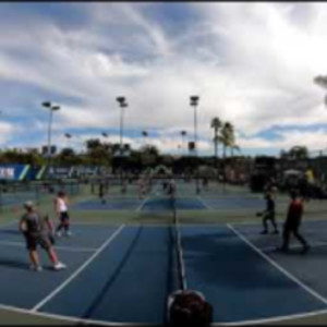 2020 Newport Winter Open Mixed Doubles Pro Adam Stone Corrine Carr Regin...