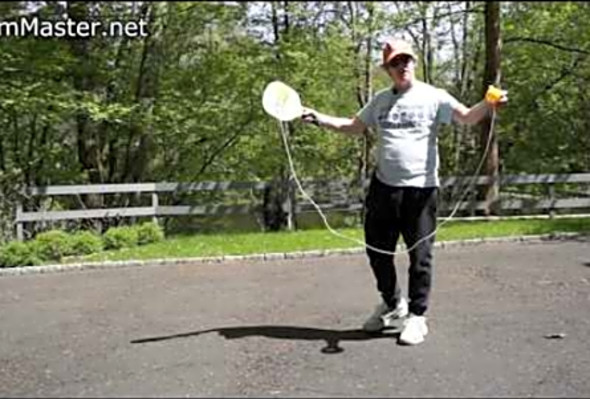 Slam Master Pickleball Paddle HARD VOLLEY DRILL SlamMaster.net Gordon G.G. Gebert