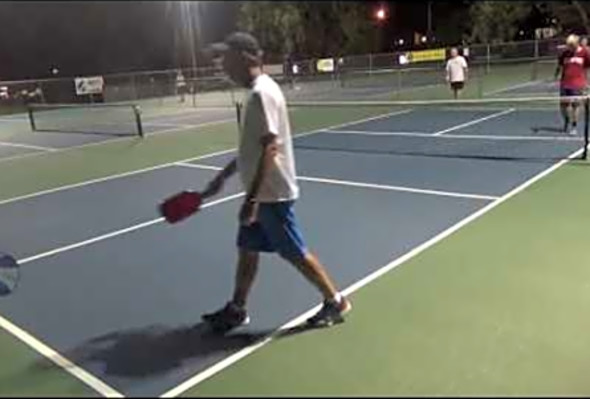 Twin City Firecracker Festival Pickleball Mens Senior Gold Medal Match Howard Coots vs Hilton Harned