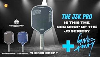 J3K Pro Pickleball Paddle: The Ultimate Mic Drop? - Review &amp; Giveaway!