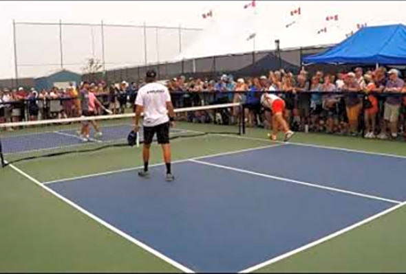 Pickleball Slugfest at the CANADA Nationals