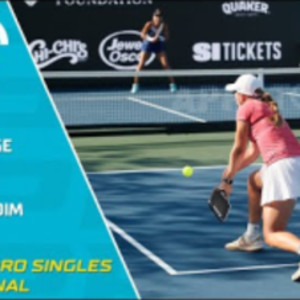 2024 Zimmer Biomet APP Chicago Open I Megan Fudge vs. Simone Jardim - Wo...