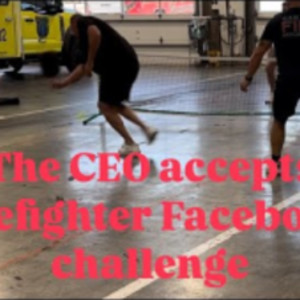 The CEO (4.5 DUPR) takes on the firefighter game 5: doubles pickleball