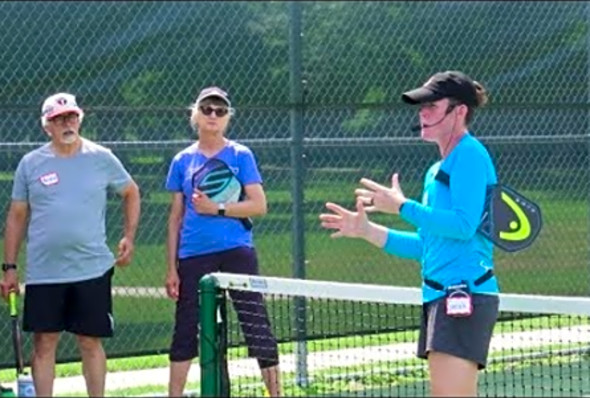 Clinton Currents: Sarah and Linh Ansboury Pickleball Clinic