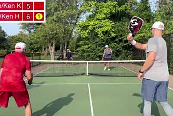 4.0-4.5 level recreational pickleball - Get up!