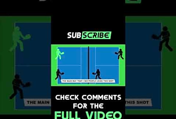 Pickleball Lesson: The Poach #shorts #pickleball #pickleballlessons