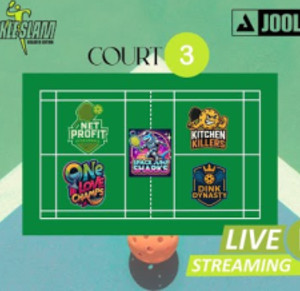 TURF XL PICKLE BALL TOURNAMENT MAY 2025 DAY 2 COURT 3 LIVE