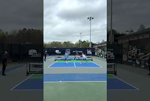 A Tough Battle, But Lots Of Fun! #pickleball #catherineparenteau #ppatour #ppa #propickleball