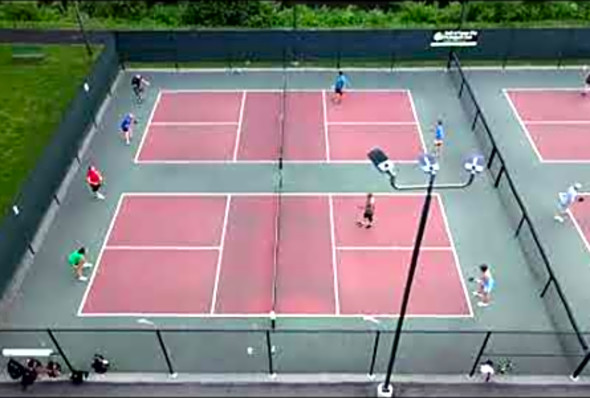 MXD Pickleball League - Julie/Travis vs Mary/Bob &amp; Jim/Roxane vs Terry/Kathy