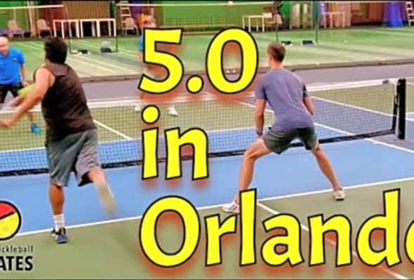 Intense Pickleball Men&#039;s Doubles