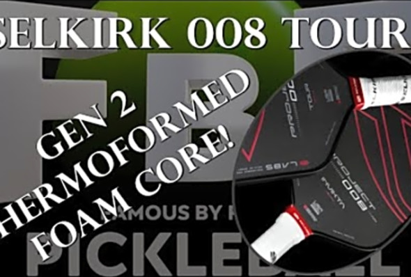 Selkirk Labs Project 008 - Tour Shape Pickleball Paddle Review