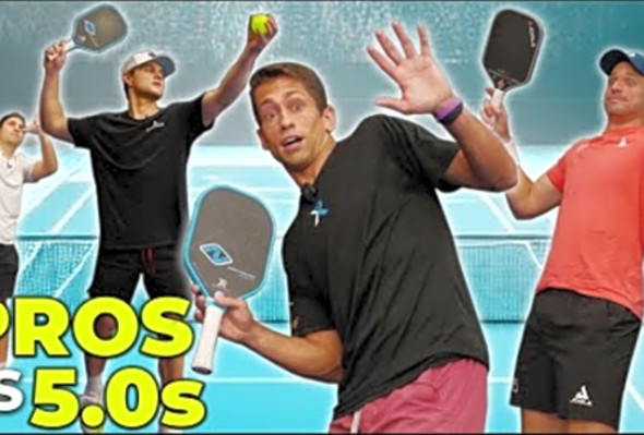 5.0s Serve OVERHAND Vs Dekel Bar &amp; Zane Navratil