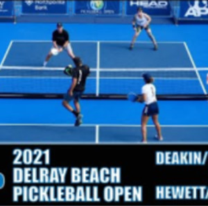 APP 2021 Delray Beach Pickleball Open Pro Mix Doubles: Deakin/Parenteau ...