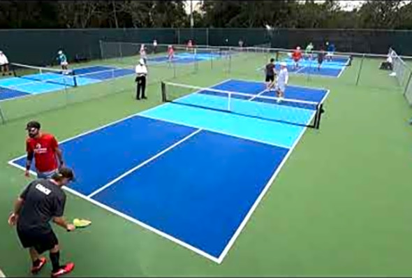 1/22/22 Boca Mens Doubles Senior Pro Fleming/Olin vs Sperling/Miller