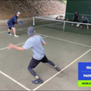 Pickleball Men&#039;s Doubles Rec Play feat. Mark Y/Sean vs Isiah/Guy