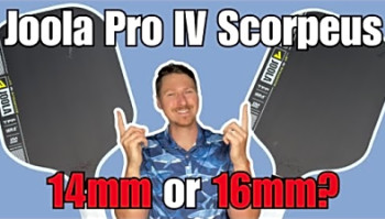 Joola Pro IV Scorpeus First Impressions: Is the 14mm or 16mm Better for You?