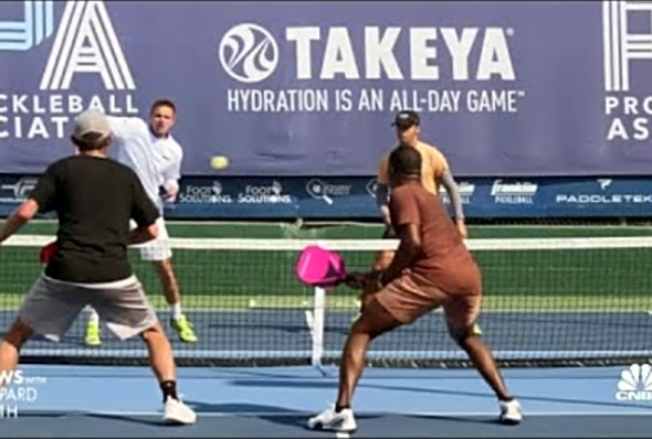 Why pickleball is seeing a pandemic boom