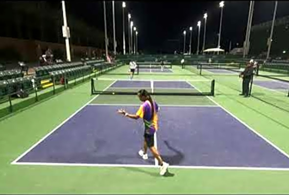 USA Pickleball Championships Semi Final 4.5 55 Singles - Brian Noble vs Perrin Yang - 11/11/22