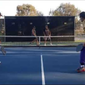Preparing for MLP weekend. 3.75-5.0 Challenge Pickleball Game 4