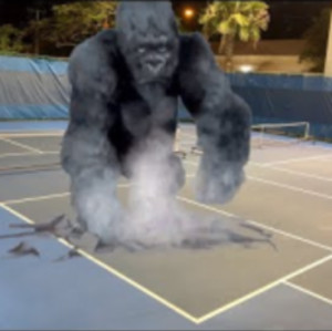 Great Pickleball Game - Scott R &amp; Jerry W vs William V &amp; Scott K