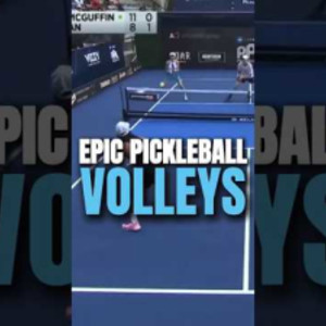 Epic Pickleball Volleys