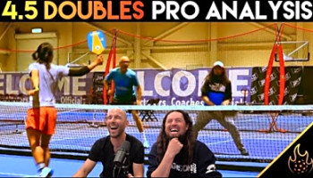 What Does 4.5 Doubles Play Look Like? Matchplay &amp; Strategy Analysis