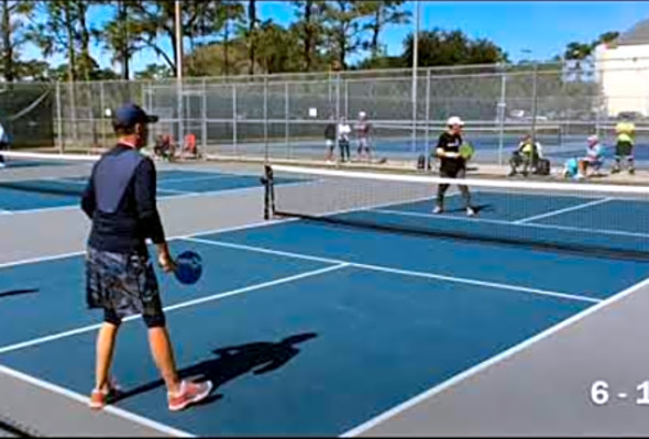 2021 Gulf Coast Games Pickleball Championships - Mens Doubles 60 - GOLD MEDAL MATCH