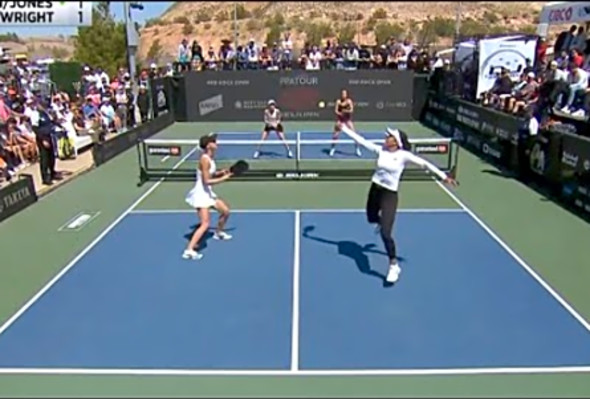 Jansen/Jones vs. Dizon/Wright - Women&#039;s Doubles GOLD Medal Match Highlights - PPA Red Rock Open 2023