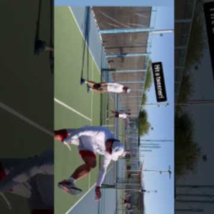 Hit a tweener! #pickleball #Highlights #Sports #Fun #Action