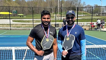 MorganTown Pickleball Tournament Gold Medal Match 3.5-4 #pickleball #masala #goldmedal