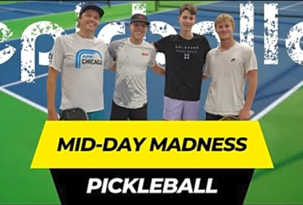 EpicBalla Midday Madness Pickleball Game #7 Rematch. The Pros! Orem, UT. Dec 9, 2023.