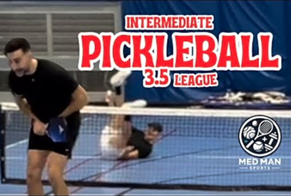 Final Pickleball Match in our 3.5 League!