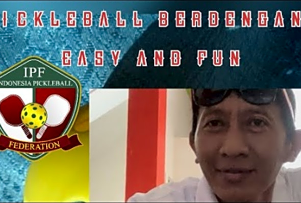 PICKLEBALL BERDENDANG EASY &amp; FUN - judika - cinta karena cinta - yin wei ai suo yi ai