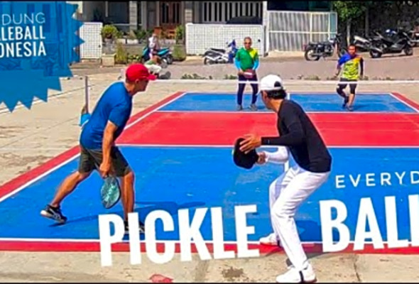 PICKLEBALL INDONESIA GAME - Rukman/Deded vs Arrie/Bastian - Pickleball Indonesia