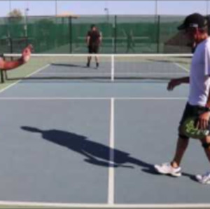 I&#039;m getting some cross-court dinking practice... Coach David Pickleball ...