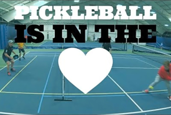 Whoa, look it&#039;s pickleball action in stunning high def 4k!