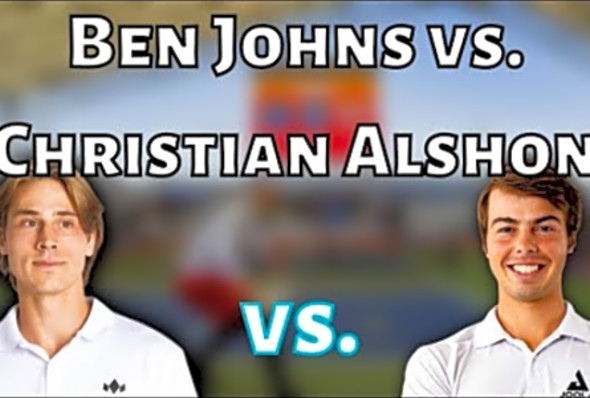 Entertaining Pickleball Match Between Ben Johns And Christian Alshon