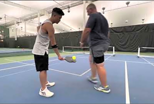 Pickleball Game #52.1 - Ian/Josh vs Collin/Eric