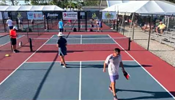 2023 US OPEN PICKLEBALL TOURNAMENT 5.0 55 GOLD MEDAL MATCH