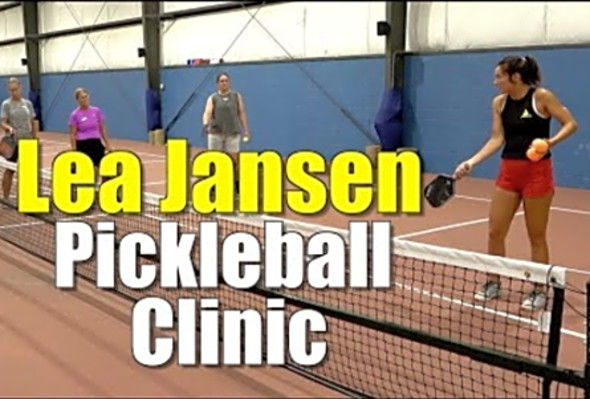 Lea Jansen Pickleball Clinic at Wolverine Pickleball