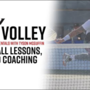 Roll Volley - Pickleball Fundamentals With Tyson McGuffin