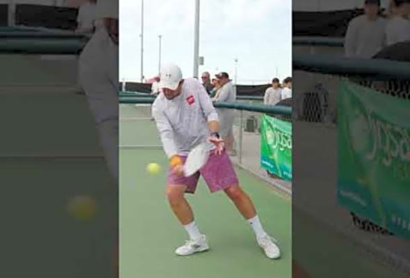 Lighting Up The Court On A Packed Saturday - APP - Pickleball