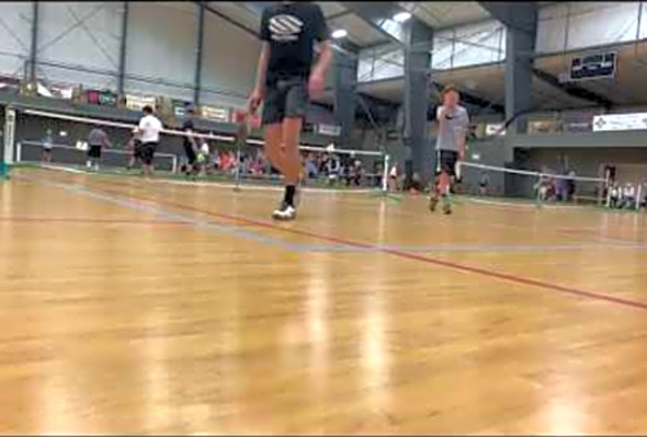 International Indoor Pickleball Championship Mens Skill Doubles 3.5 Gold Medal Match