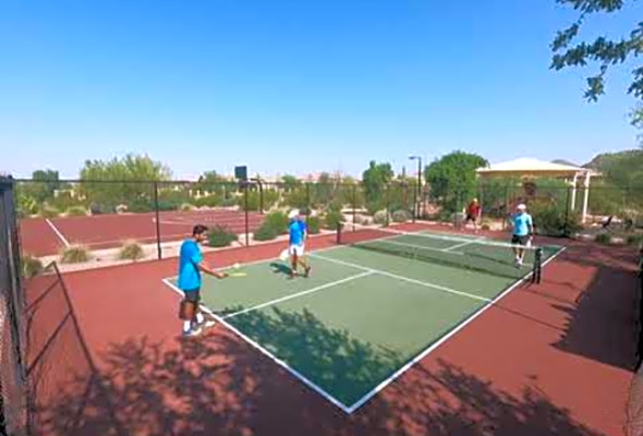 Full doubles game!