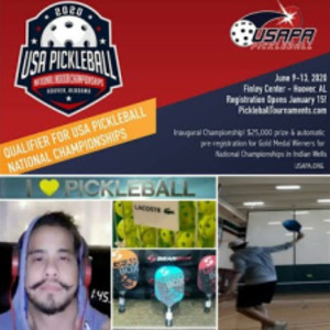 2020 Pickleball Prep clips ON &amp; OFF the courts for Indoor Nationals Cham...