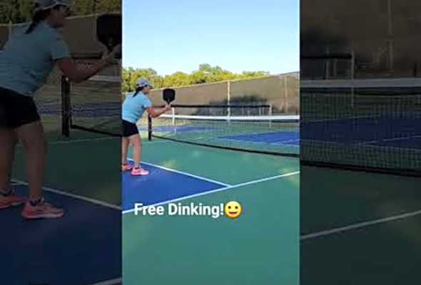 Free dinking lesson for beginner#pickleball #fun #sports #shorts #freelessons