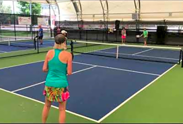Great Mixed Pickleball from Two Great Couples in Opelika