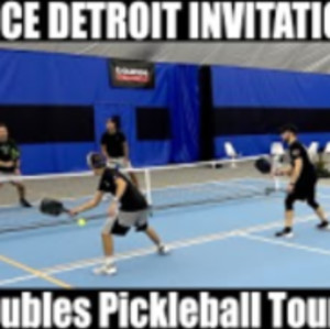 Bounce Detroit Invitational Men&#039;s Doubles Pickleball Tournament at Court...