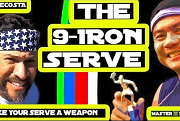 JD DECOSTA Pickleball Lesson 09: DEVASTATING SERVE FOR PICKLEBALL -Make your serve a 9-Iron weapon