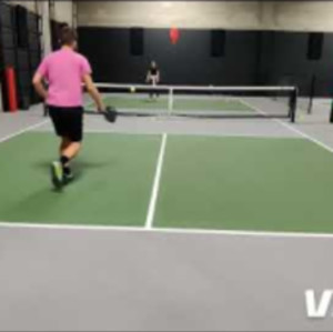 Pickleball Beginner Learns Ground Strokes From a Professional